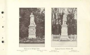 Denkmal der Königin Luise ; Denkmal Friedrich Wilhelm III.