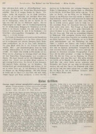 277-284 Kleine Kritiken