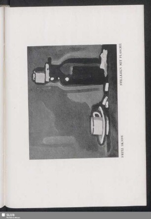 Fritz Skade: Stilleben Mit Flasche