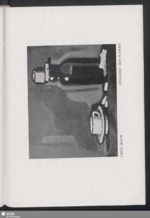 Fritz Skade: Stilleben Mit Flasche
