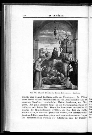 Abb. 137. Basaiti: Christus im Garten Gethsemane. Akademie