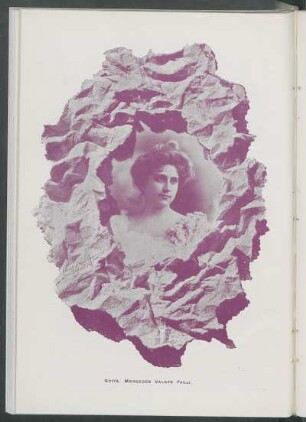 Álbum de Damas : Srta. Mercedes Valdés Fauli [Retrato por Otero y Colominas]
