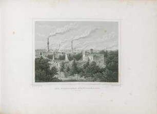 Tafel: Das Borsig'sche Etablissement. Zu Moabit