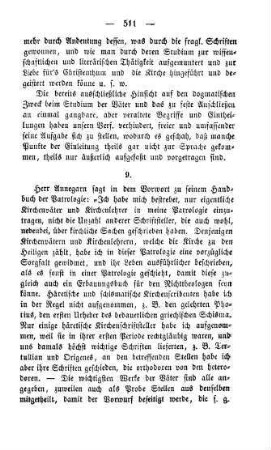 511-521 "Handbuch der Patrologie" von J. A. Annegarn