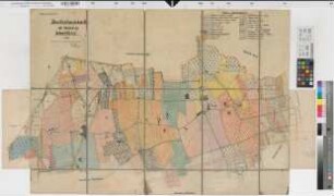 Weetfeld (Hamm), Umlegung Weetfeld, Besitzstandskarte Weetfeld