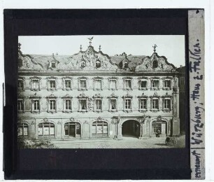 Würzburg, Haus zum Falken : Außenansicht