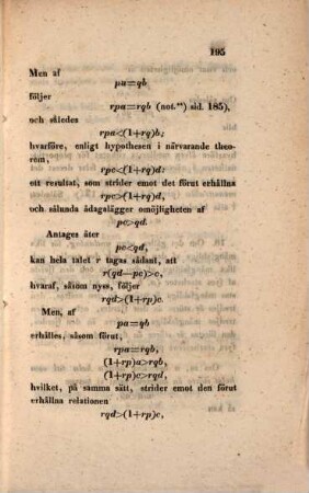Strödda Anteckningar rörande grunderna af Arithmetiken och Geometrien, samt Arithmetiska Geometrien : Respond., 13