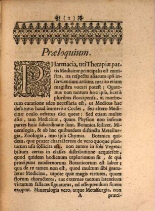 Diss. med. inaug. de pharmaciae usu, eiusdemque abusu