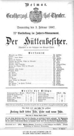 Der Hüttenbesitzer