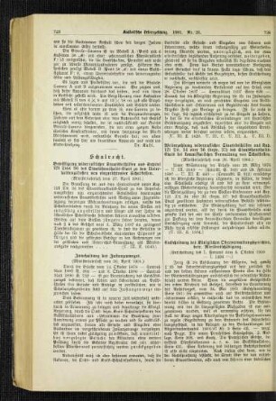 Innehaltung des Instanzenweges : (Ministerialerlaß vom 30. April 1901)
