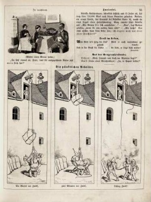 "Je nachdem" "Die pünktlichen Arbeiter"