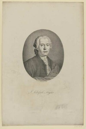 Bildnis des J. Adolph Hasse