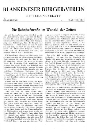 Die Bahnhofstraße im Wandel der Zeiten