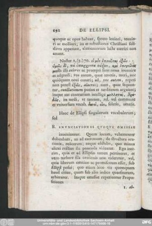 B. Enunciationes Quoque Omissae