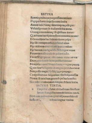 Satyra Tertia.