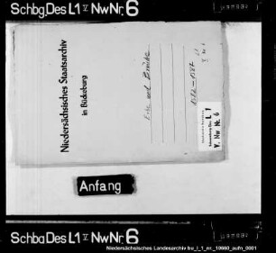 Protokoll betr. Erbe und Brüche
