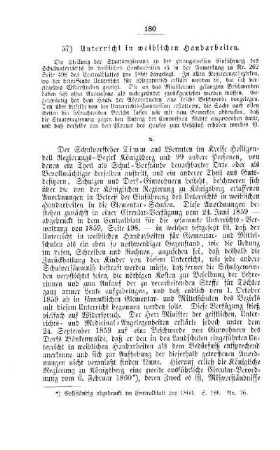Unterricht in weiblichen Handarbeiten : [III. Elementarschulwesen]