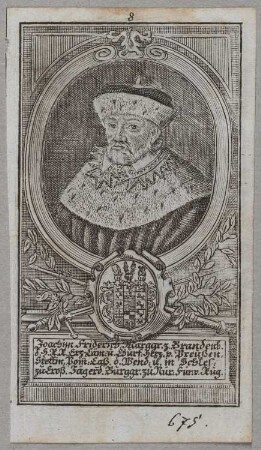 Joachim Friedrich, Kurfürst von Brandenburg (1546-1608, reg.1598-1608)