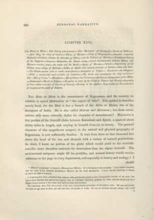 Chapter XXVI. The Mairs or Méras : their history and manners. -
