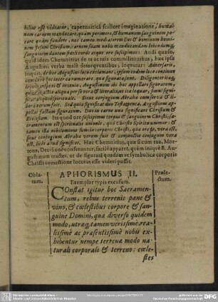 Aphorismus II.