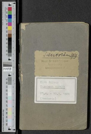 [Tagebuch 1926/I]