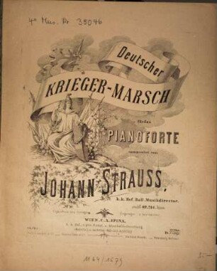 Deutscher Krieger-Marsch : für d. Pianoforte ; op. 284