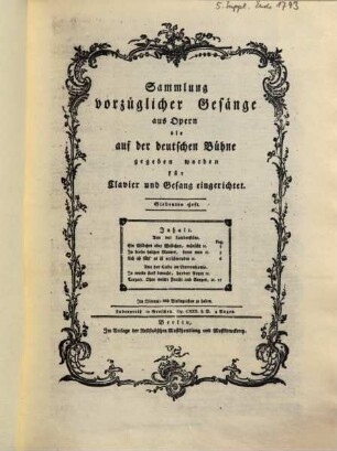 Sammlung vorzüglicher Gesänge aus Opern die auf der deutschen Bühne gegeben worden : fürs Clavier und Gesang eingerichtet ; op. CXXX d. D., 7