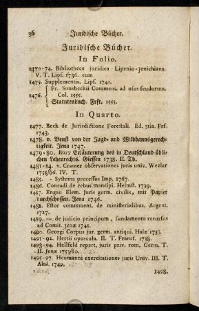 36-39, Juridische Bücher