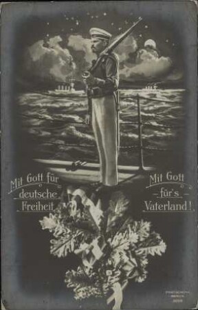 Mit Gott für deutsche Freiheit - Mit Gott für's Vaterland!