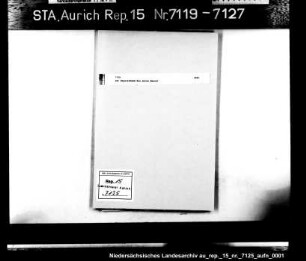 Der Wegeverband des Amtes Weener