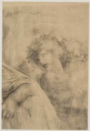 Studie zu einem Putto mit Füllhorn
