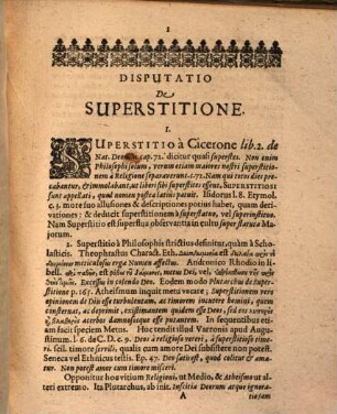 Disp. de superstitione