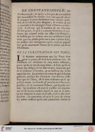 - 253 De la purification des Turcs