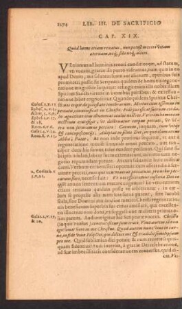 Caput XIX. Quod homo etiam renatus non potest mereri vitam aeternam, ne[que] sibi, ne[que] alteri.