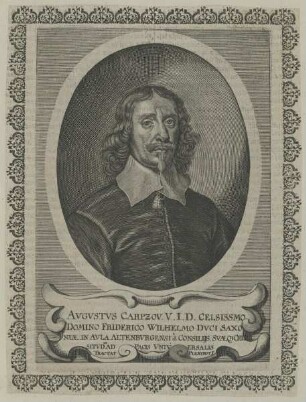 Bildnis des Augustus Carpzov
