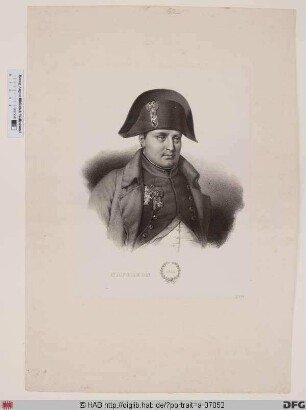 Bildnis Napoléon I. (Bonaparte), 1804-15 Kaiser der Franzosen