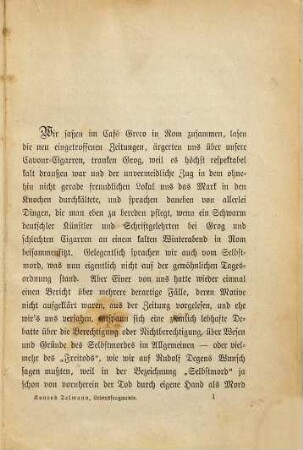 Lebensfragmente : Novellen, (4)
