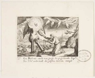 Johannes verschlingt das Buch