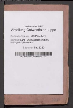 Erblasser: Schnieder oder Tentemeyer, Heinrich: