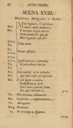 Scena XVIII. / Achtzehnter Auftritt