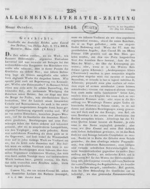 Jaffé, P.: Geschichte des Deutschen Reiches unter Conrad dem Dritten. Hannover: Hahn 1845