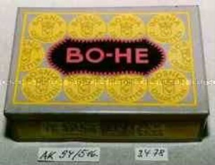 Blechdose für 50 Stück "BO-HE BOSNIA CIGARETTEN"