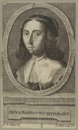 Bildnis der Anna Maria von Schurman