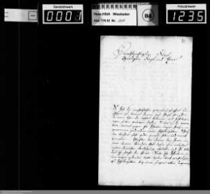 Weihnachts- und Neujahrsschreiben 1736/1737