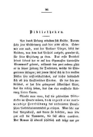 Bibliotheken
