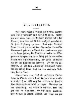 Bibliotheken