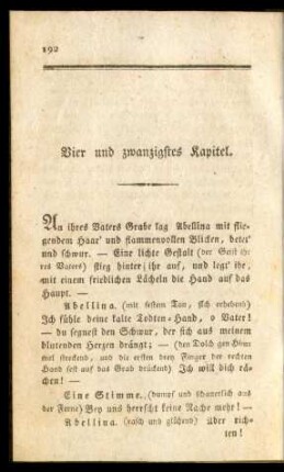 Vier und zwanzigstes Kapitel.