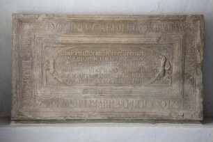 Grabplatte des Grafen Gabriel von Waldeck (gest. 1621)