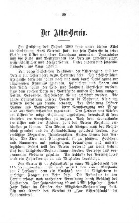 Der Alster-Verein.