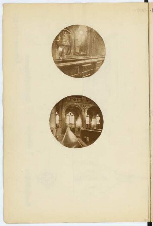 Liebfrauenkirche, Koblenz: Innenansichten (aus: Skizzen- und Fotoalbum 2)